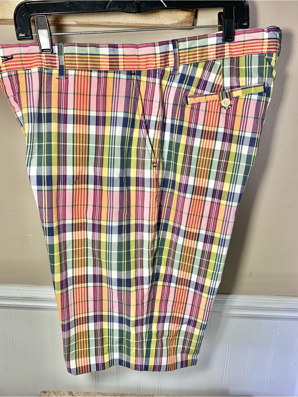 Vintage Polo Ralph Lauren Plaid Chino Shorts